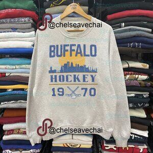 Vintage Style Buffalo Sabres Hockey Sweatshirt, Retro Buffalo Sabres 1970 Shirt